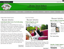 Tablet Screenshot of hometowndebate.com